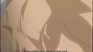Hentai monster hard fucked a busty anime