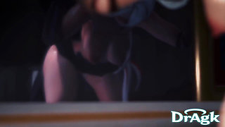 Arlecchino Gets Her Ass and Face Fucked by a Hilichurl - Genshin Impact 3D Animation Interracial Sex