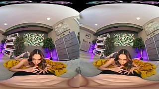 Brunette Beauty Sizzles in Wild Office Passion