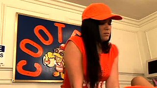 Whipped And Clamped babe brunette lesbian domination