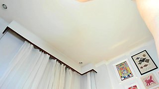 Delightful hairy beauty exciting adult clip