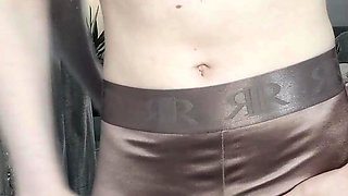 Jerking off shemale tranny solo play