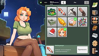 Red-haired cutie Alenkah gets a wild triple penetration and footjob experience