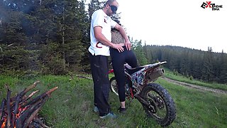 Anal Sex and Hard Fisting During Rest in the Woods