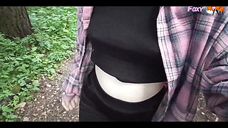 Risky Solo Nudity in the Forest