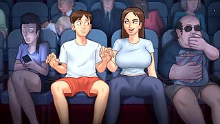 Playing adult games with a family twist featuring animated big boobs and big asses