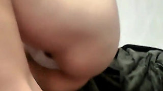 How Old Is She Anyway? Young Bitch Fucks Herself on Camera