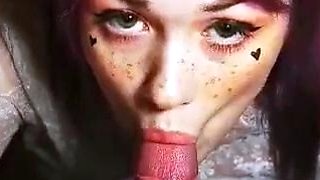 Amateur Blowjob Cumshot Compilation