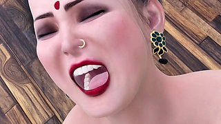 Desi Indian Slutty Nurse Deepthroats Her Patients Cock & Gets Her Tight Pink Pussy Licked
