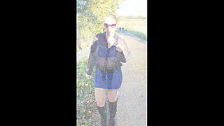 Frivolous Walk Ended with Blowjob