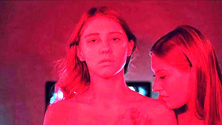 Blonde Tiffany Tatum Dominates Melody Marks in Vampire BDSM