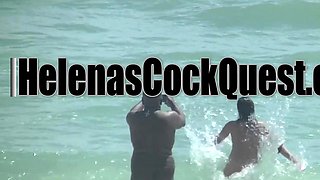 Amateur interracial orgy with a hot dude