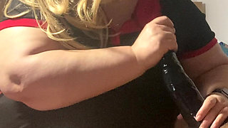 British Blonde MILF Gets Wild with Huge BBC. Naughty Play