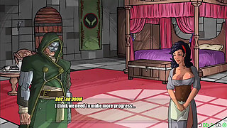 Beautiful Vanessa Gives Her Master a Blowjob - Gameplay