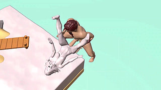 Cyberpunk 3D Adult Sex Animation Sci-Fi Character