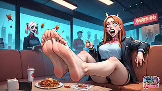 Mind-blowing Diner Sex, Warm Crimson Faces with Utter Crimson Sheer Pleasure in a Blazing Romp Utter of Mental Frenzy -