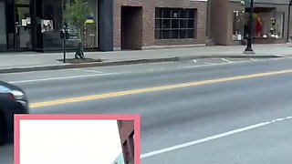 Caught walking fully nude in public