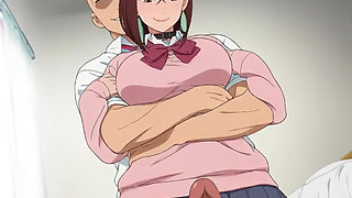 Japanese anime Momo chan and Okarun hentai cartoon big ass tits student Dan Da Dan indian creampie handjob fingering missionary