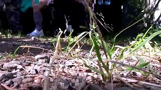 Hardcore Gagged Asian blowjob