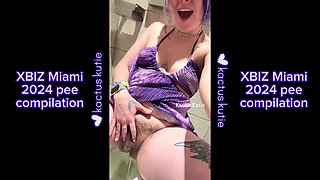 Xbiz Miami 2024 Pee Compilation