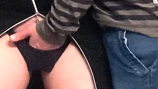 Omg!!! Stranger in Crowded Subway - Pussy Fingering