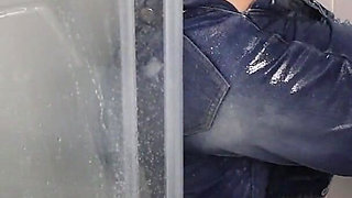 Wetting Myjeans in the Shower