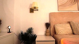 Emo teen on solo webcam masturbation