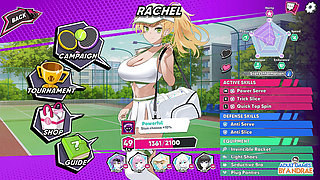 Ep13: Hentai Scenes with Margaret, Steffi and Maria - Academy Love Saga: Tennis Angels Ex