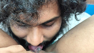 Step sister pussy lick by step brother part - 2, Sexy hot step sister pussy lick and romance by step brother