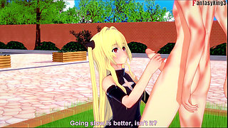 Yami konjiki Blowjob - To Love Ru