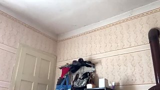 Naughty Bulgarian Teen Shows Wet Pussy Alone At Home