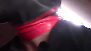 I'm bound and hooded on high heels and pantyhose, deepthroat a big cock for 24 minutes and swallow cum