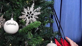 Decorating my christmas tree