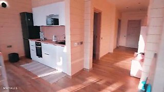 LilyCute Hot Stranger Fucks Neighbor Teen Doggy Style Cum Inside - Amateur Homemade Russian 18 Year Old