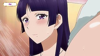 Tall anime volleyball babe rides a tiny cock and takes huge creamy load