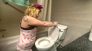 Tied to the Toilet