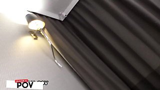 Dean Van Damme and Alyssia Kent's brunette clip by Immoral POV