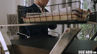 Entitled man owned sexy Addison Vodka