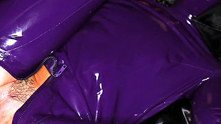 Rickysroom the Plum Latex Anal Affair with Liz Jordan