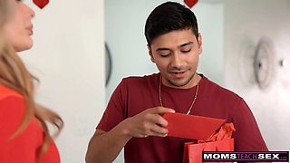 Sexy Sly Stepmilf Crystal Rush Requests Stepson's Dick For Her Valentine Gift