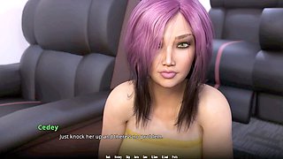 Cartoon adventures with undergarments and some wild anime action featuring Misskitty2k