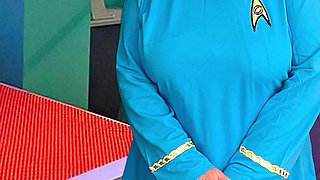 Star Trek’s Tos Granny Nurse Chapel: Pon Farr Cocksucking, Dildo Play & Two Position Fuck