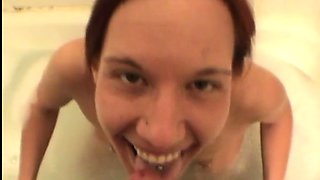 Misty Blowjob in Bathtub