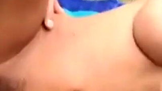 Cougar Teri Weigel uses her huge boobs to seduce the gardener