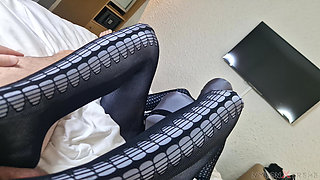 POV Nora Fox Zentai Fantaisie Grey