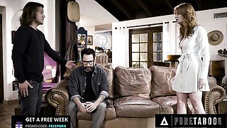 Cum in mouth scene with desirable Tommy Pistol and Lacy Lennon from Pure Taboo