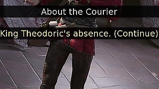 Sexy Blonde Queen with Giant Boobs Titty Fucked by a Messenger Boy and Facialized