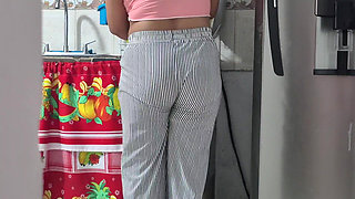 She Was Just Cooking in Her New Kitchen… Until He Touched Her Ass