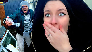 Petite Russian Teen Blogger Fucks Hobo For Likes - Amateur Homemade Doggystyle POV