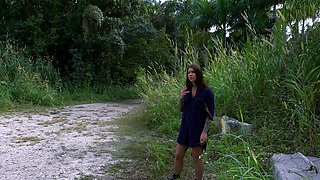 ShesNew Skinny brunette teen Mali Myer hardcore girlfri